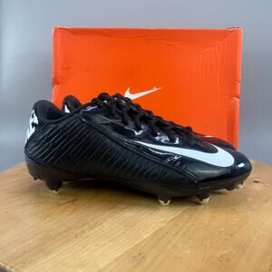 Nike Vapor Strike 4Low D Mens Size 10.5 Football Cleats 642785-001 Carbon Fly